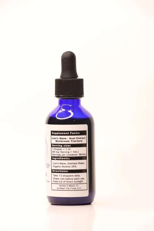 Lions Mane Dual Extract Tincture