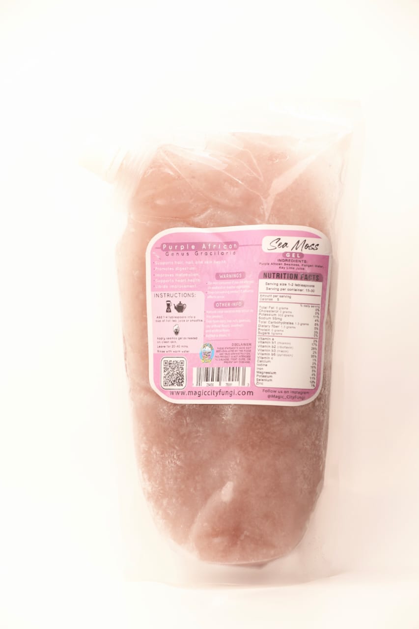 Organic Purple Seamoss Gel for Wellness | Just Mushroom