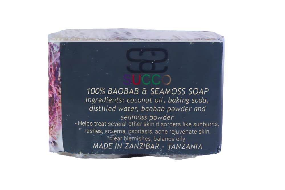 Baobab and Seamoss Soap