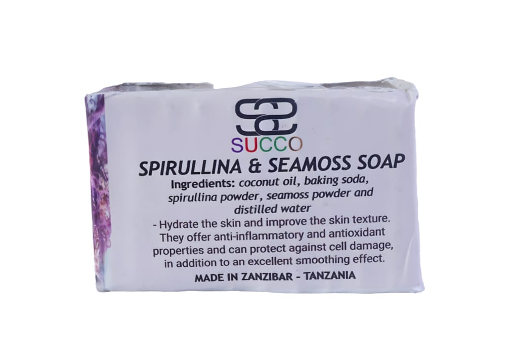 Spirulina and Seamoss Soap