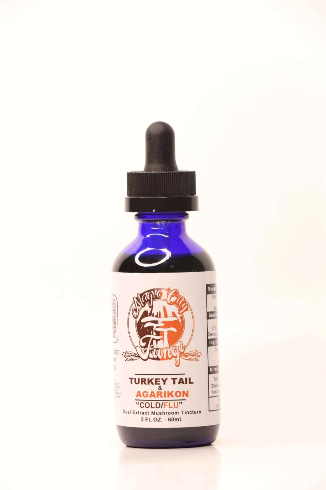 Turkey Tail/Agarikon Combo Dual Extract Tincture