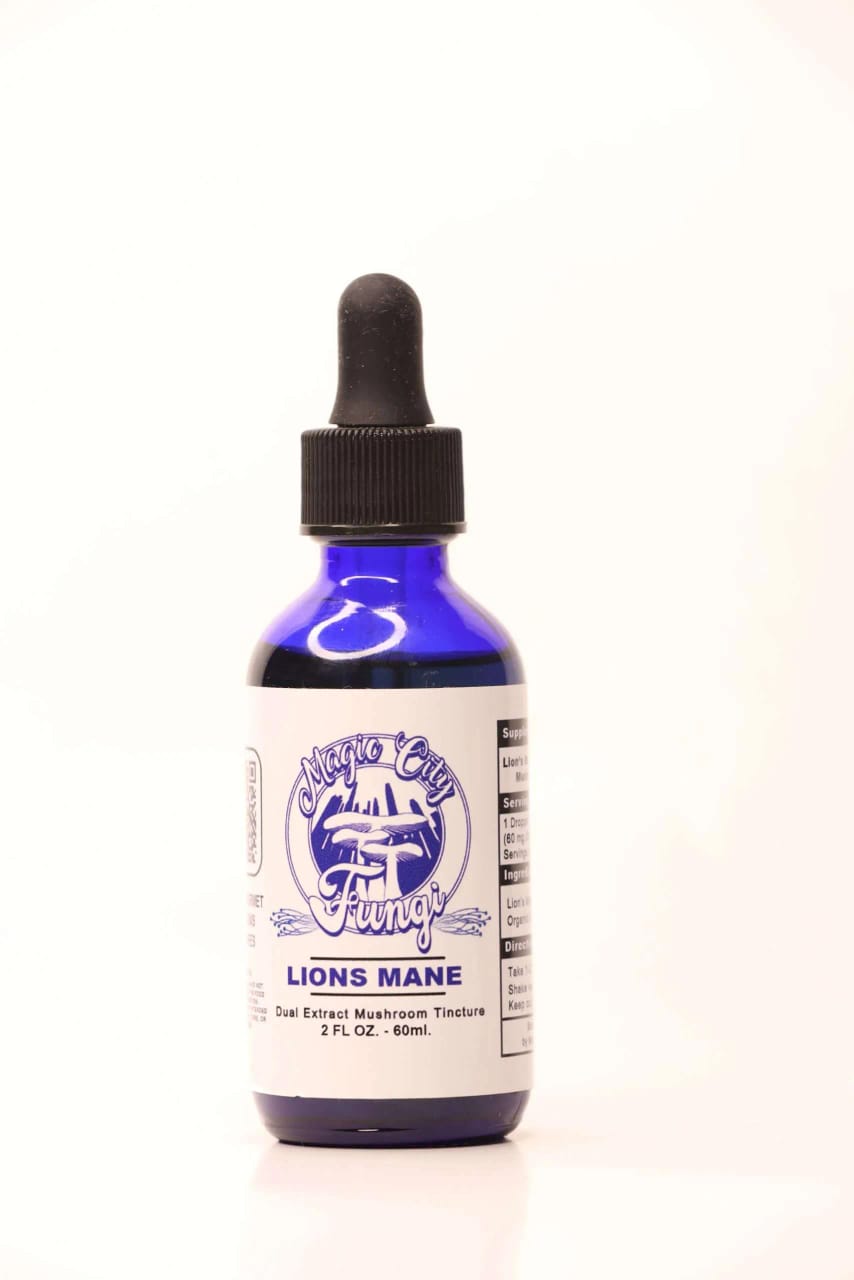 Lions Mane Dual Extract Tincture