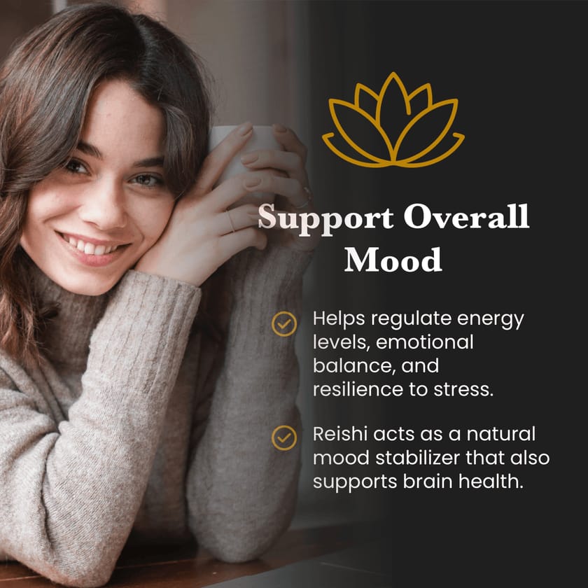 Balance Pair Reishi & Cordyceps Extracts - 30% Beta Glucans (60g each)