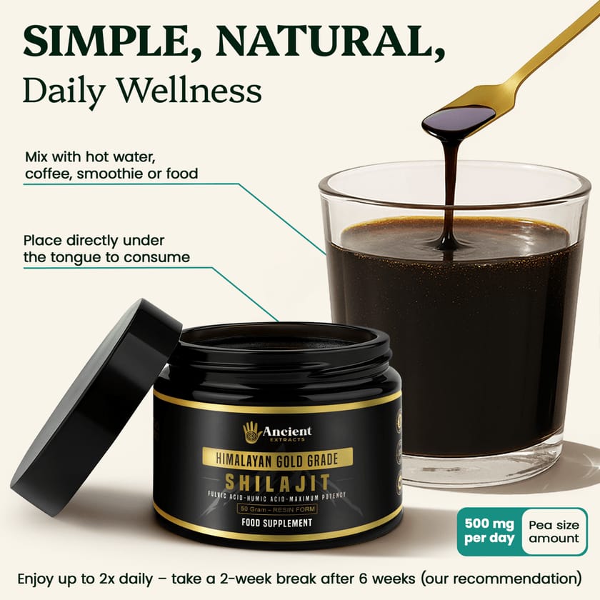 Cleanse Pair - Raw Shilajit Resin and Reishi Mushroom Extract