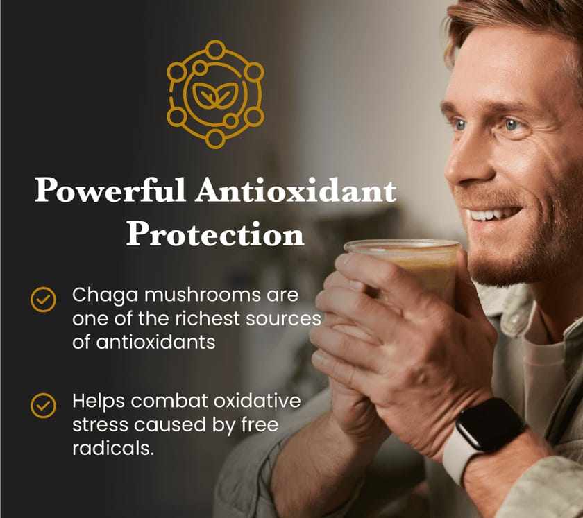 Beauty Pair Tremella & Chaga Mushroom Extracts - 30% Beta Glucans (60g each)