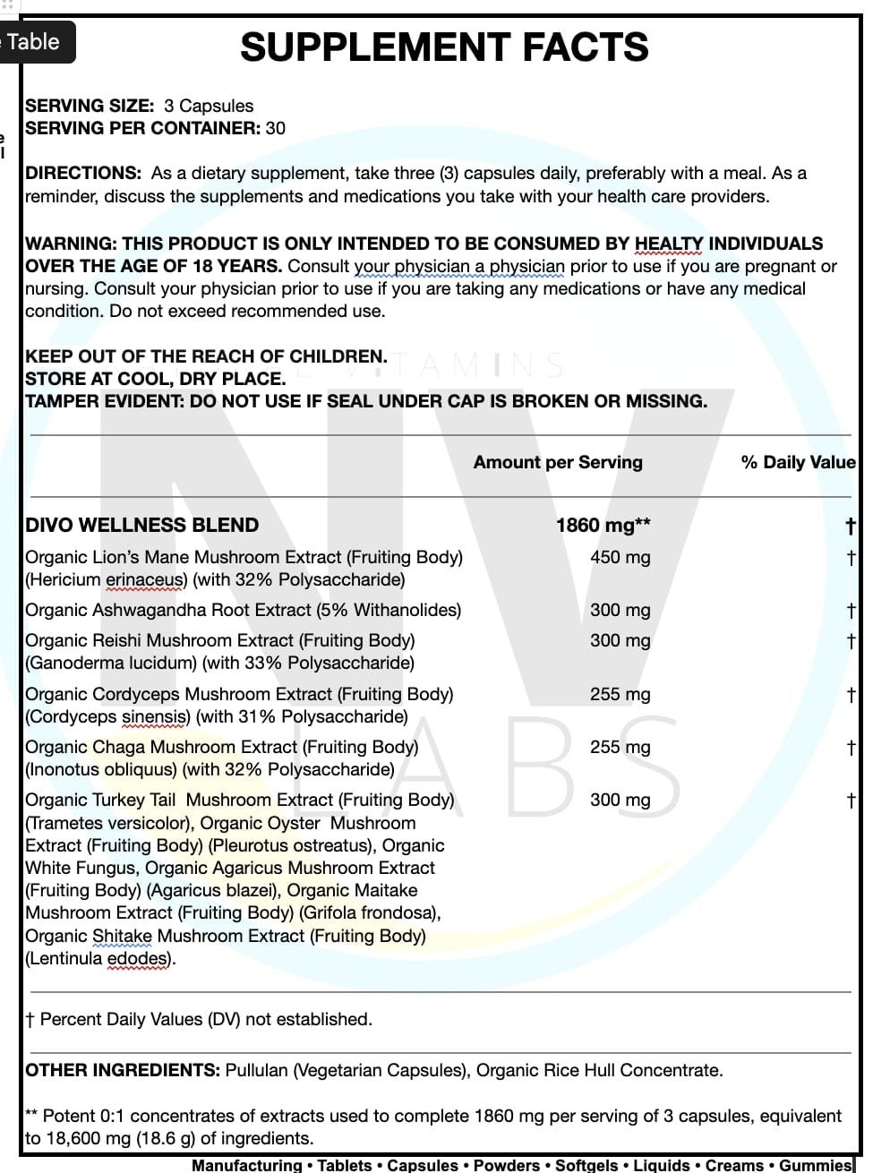 Mushroom 10x Complex